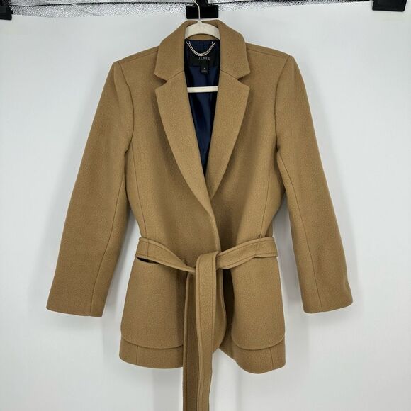 J. Crew Factory Tan Pea Coat Blazer - Picture 12 of 12